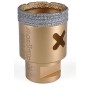 Fresa a secco mondrillo gold - d.40 titanium - montolit