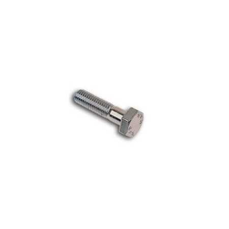 Bullone testa esagonale - 27 x 80 - zincato 8.8    uni 5739