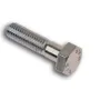 Bullone testa esagonale - 27 x 80 - zincato 8.8 uni 5739