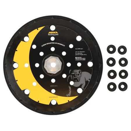 Platorello mirka - mm.225 25f grip - per leros