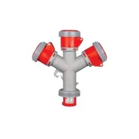 Moltiplicatore cee industriale - vb-1465 - 3p+n+t 16a 400v ip67