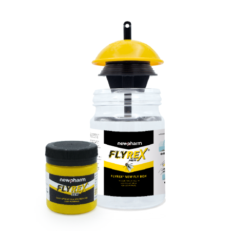 Trappola x mosche - newpharm - box+flacone 50g