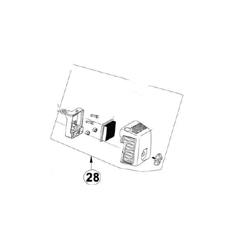 Filtro aria cpl mot.     docma - 418883 - per motore (solo 508)