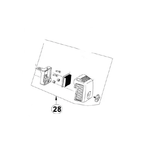 Filtro aria cpl mot. docma - 418883 - per motore (solo 508)