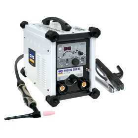 Saldatrice a tig gys - protig 200 dc - c/ kit tig e mma