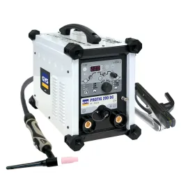 Saldatrice a tig gys - protig 200 dc - c/ kit tig e mma
