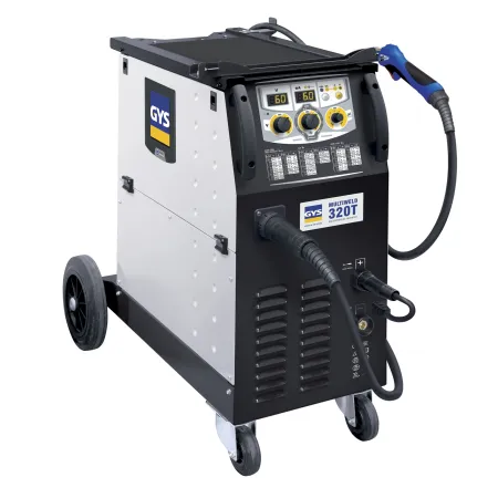 Saldatrice a filo gys 400v - multiweld 320t - c/kit mig