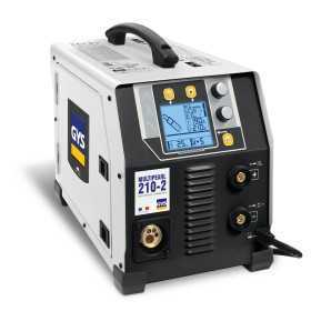 Saldatrice a filo gys - multipearl 210-2 - c/kit mma e mig