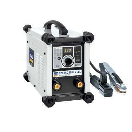 Saldatrice a elettrodo gys - gysarc 220fv cel - c/kit mma