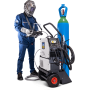 Saldatrice a tig ac/dc gys - titanium 230 - c/kit tig