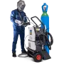 Saldatrice a tig ac/dc gys - titanium 230 - c/kit tig