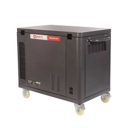 Generatore di corrente benzina - zbg 8003 sea - silenziato 220/380-predisp.ats