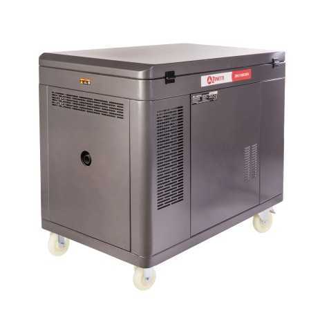 Generatore di corrente benzina - zbg 11003 sea - silenziato 220/380-predisp.ats