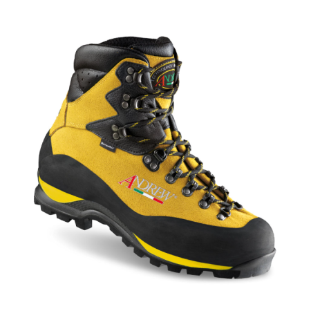 Scarpone trekking andrew - n.45 - giallo