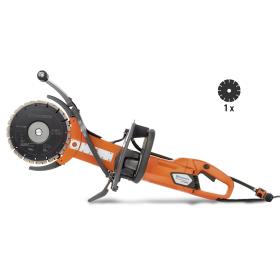 Mototroncatore husqvarna 230v - k4000cut-n-break - disco 230mm build
