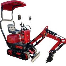 Mini escavatore bluebird - mex 600 - CON ROLL BAR E CAPPOTTINA