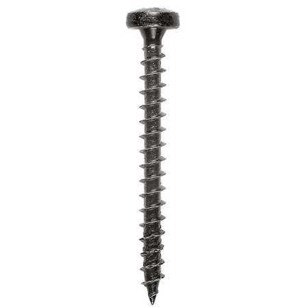 Vite legno croce nera - 4   x 40 - vbu-tc
