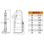 PRESSE IDRAULICHE PISTONE MOBILE 30T N - Beta 3027N 30 BETA 3027N 30