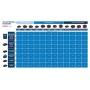 Starter set 6 bat.bosch expert - exba pz. 6 mix - 4 da 4ah + 2 da 8ah
