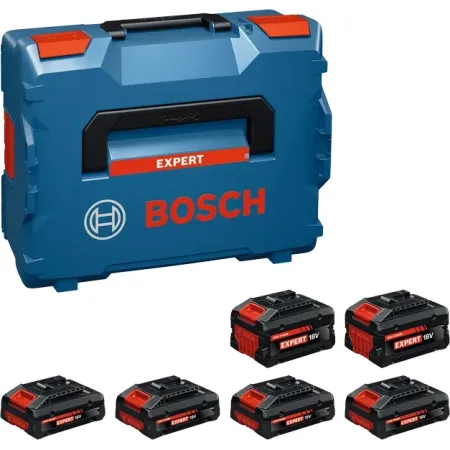 Starter set 6 bat.bosch expert - exba pz. 6 mix - 4 da 4ah + 2 da 8ah