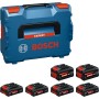Starter set 6 bat.bosch expert - exba pz. 6 mix - 4 da 4ah + 2 da 8ah