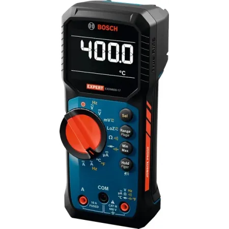 Tester elettrico bosch expert - exdm600-17 - c/accessori e borsa