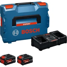 Starter set 8 ah bosch expert - 2 batterie+box - + caricatore doppio