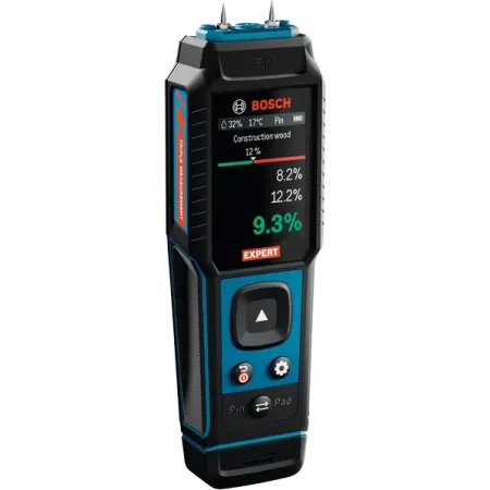 Misuratore umidit.bosch expert - exmm3-17 - c/accessori e borsa