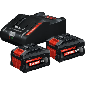 Starter set 8 ah  bosch expert - 2 batterie 8ah - con caricatore