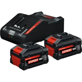 Starter set 8 ah bosch expert - 2 batterie 8ah - con caricatore