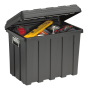 Baule cantiere plano da  60 - 1hdp 60 nero - cm.60
