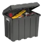 Baule cantiere plano da 60 - 1hdp 60 nero - cm.60