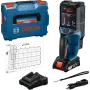 Rilevatore metal bosch expert - d-tect18v200-17c - c/batteria 2 ah+ caricatore