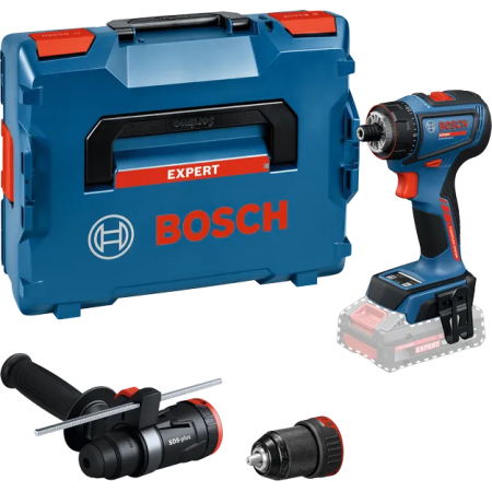 Trapano avvitat.  bosch expert - exsr18v-90fc - naked con 2 mandrini