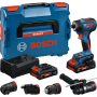 Trapano avvitat.  bosch expert - exsr18v-90fc acc - c/2x4ah + 4 mandrini