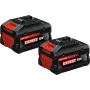 Batterie set 2 pz.bosch expert - exba 18v-80 n°2 - 2 batterie 8ah