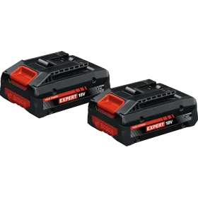 Batterie set 2 pz.bosch expert - exba 18v-40 n°2 - 2 batterie 4ah