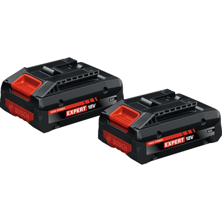 Batterie set 2 pz.bosch expert - exba 18v-40 n°2 - 2 batterie  4ah