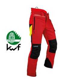Pantalone antitaglio gladiator - ventilator  tg.m - rosso