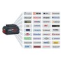 Kit bosch gws+gbh c/batterie - caricat.+3 batt. - da 5ah