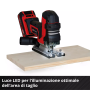Seghetto alternato einhell pro - tp-jst 18/135 li - linea pro senza batteria