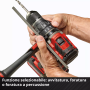 Trapano avvitatore einhell pro - tp-cd 18/120 lii - linea pro senza batterie