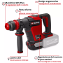 Martello demolitore einhel pro - tp-dh 18/4 li - linea pro senza batteria