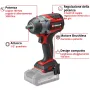 Avvitatore impulsi 1/2 einhell - tp-cw 18/750-c - linea pro naked senza batterie