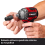 Avvitatore impulsi 1/2 einhell - tp-cw 18/350-c - linea pro naked senza batterie