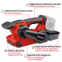 Levigatrice a nastro   einhell - tp-bs 18/457 li - linea pro senza batteria