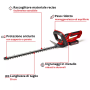 Tagliasiepe            einhell - gc-ch 1855/1 - li 1x2,5ah kit