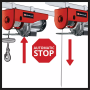 Paranco elevatore einhell 220v - kg. 250/500 - einhell