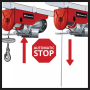 Paranco elevatore einhell 220v - kg. 125/250 - einhell