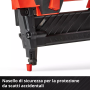 Chiodatrice a batteria einhell - 18/38 s naked - linea pro senza batteria